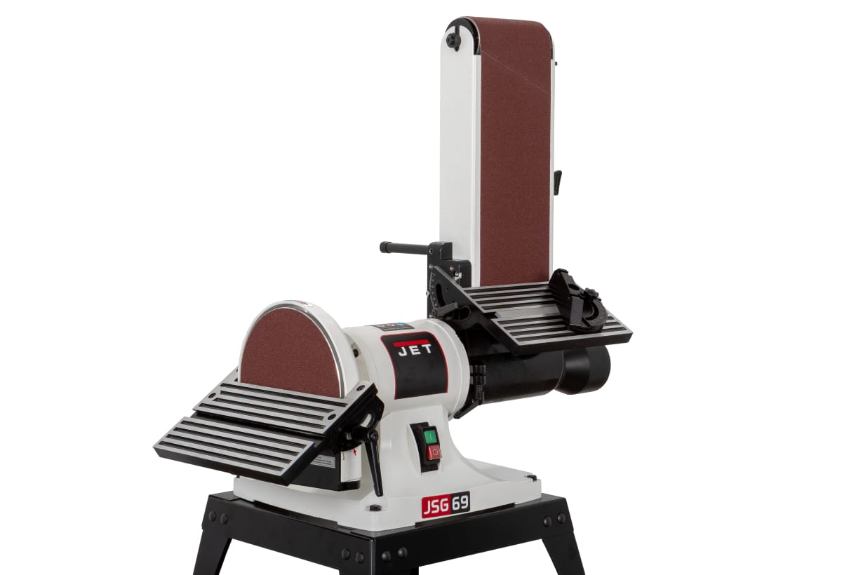 JET JSG-69 Тарельчато-ленточный шлифовальный станок